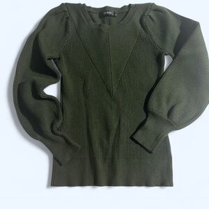 TECREW Women’s Size Small Dark Green Sweater